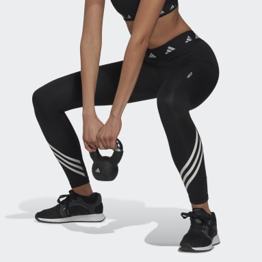 Dames Kleding voor voor Kleding voor sport en joggingbroeken adidas Katoen Hyperglam 3-stripes Oversized Joggingbroek in het Zwart gym en workout voor Trainings 