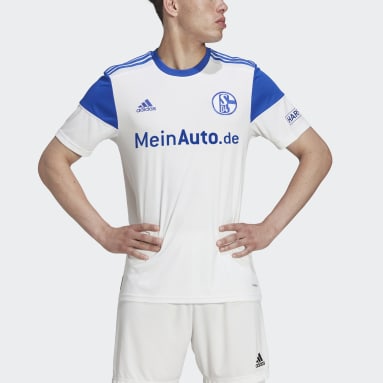 Camiseta segunda equipación FC Schalke 04 22/23 Blanco Hombre Fútbol