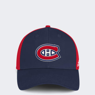 Men Sport Inspired Blue Canadiens Slouch Adjustable Cap