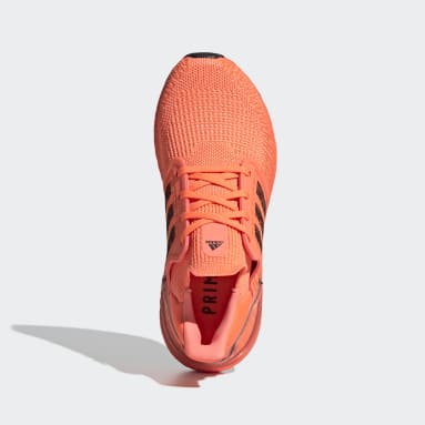 Women Running Orange ULTRABOOST 20 W