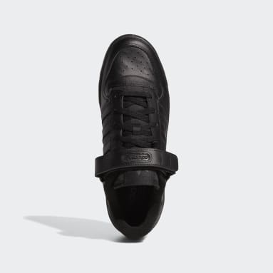 ผู้ชาย Originals สีดำ รองเท้า Forum Low