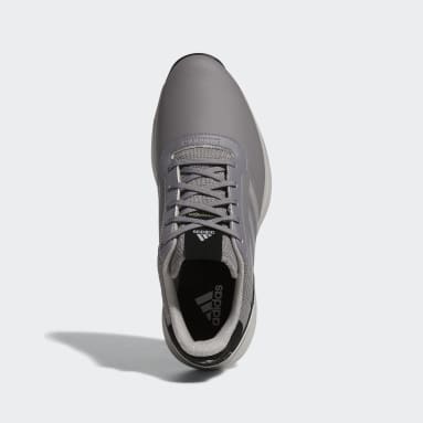Men Golf Grey S2G Spikeless Leather Golf Shoes