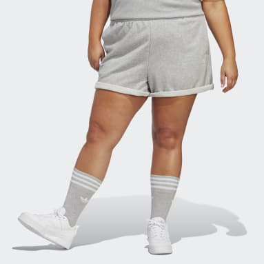 Short en molleton Adicolor Essentials (Grandes tailles) gris Femmes Originals