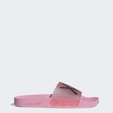 Originals Pink Adilette x André Saraiva sandaler