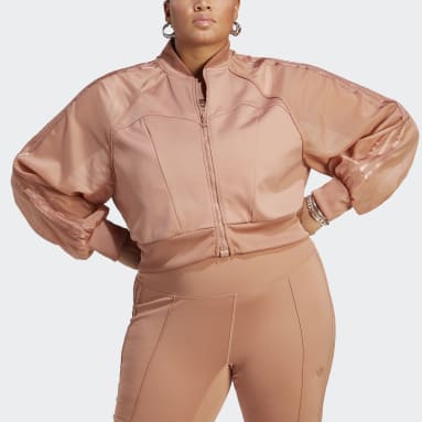 Veste de survêtement Always Original Super Girl (Grandes tailles) Marron Femmes Originals