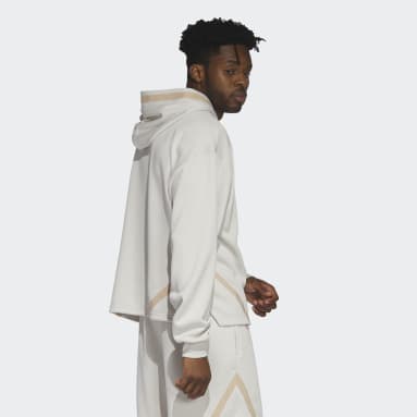 Sudadera con capucha Select Beige Hombre Baloncesto