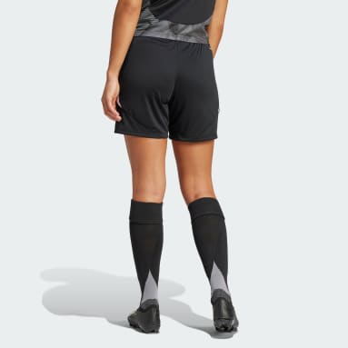 Women Football Black Tiro 24 Shorts