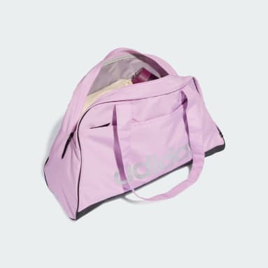Women Training Purple Essentials Linear Bowling Bag