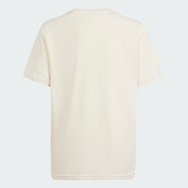 Summer Allover Print T-skjorte Beige