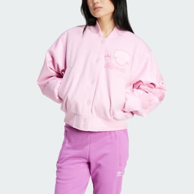 Women Lifestyle Pink 오버사이즈 컬리지에이트 재킷