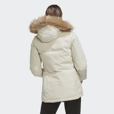Utilitas Hooded Parka Beżowy
