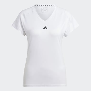 Áo Thun Cổ Chữ V Minimal Branding Train Essentials AEROREADY