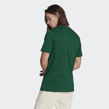 Remera Adicolor Classics Trifolio Verde Hombre Originals