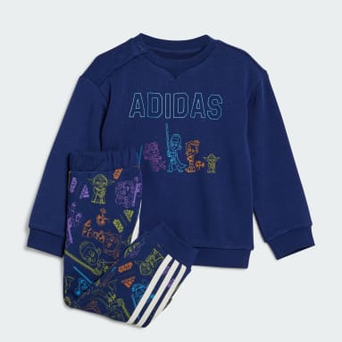 ชุดเสื้อคอกลมและกางเกงจ็อกเกอร์เจไดรุ่นเยาว์ adidas x Star Wars