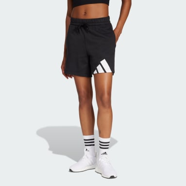 Quần Short Vải Thun Da Cá Logo Lớn Essentials
