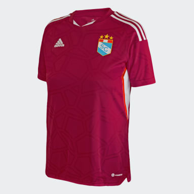 Camiseta De Visitante Sporting Cristal 2022 Rojo Mujer Fútbol