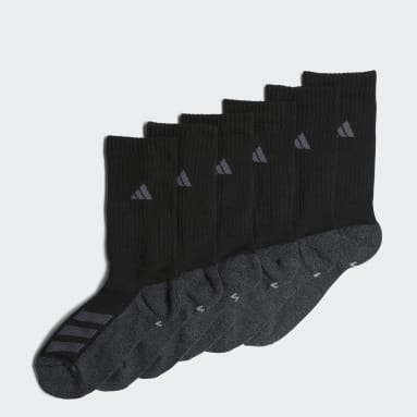 AdidasCushioned Angle Stripe Crew Socks 6 Pairs
