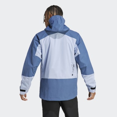 남성 Outdoor Blue 테렉스 익스플로릭 레인레디 하이킹 재킷