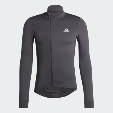 Camiseta de Ciclismo Manga Larga COLD.RDY Gris Hombre Ciclismo