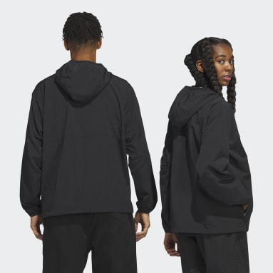 Originals Black Crinkle Shell Jacket (Gender Neutral)