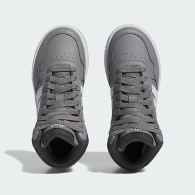 Sapatilhas Hoops Mid Cinzento Criança Sportswear