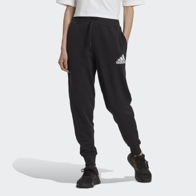 Pants Deportivos Essentials Logo Multicolor Negro Mujer Sportswear