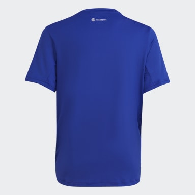 Boys sportswear Blue Train Icons AEROREADY Logo Tee