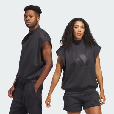 Basketball Grey 바스켓볼 스웨이드 슬리브리스 스웨트셔츠