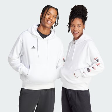 Sportswear biela Mikina s kapucňou Graphic (rodovo neutrálna)