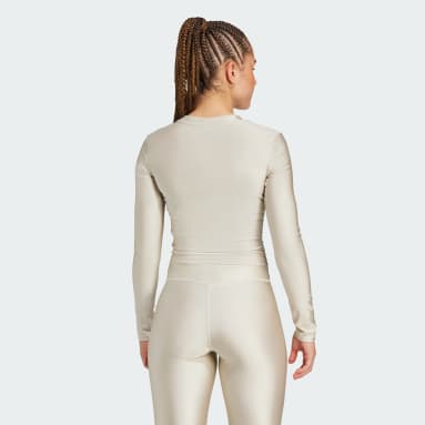 Camiseta Workout Essentials Long-Sleeve Shine