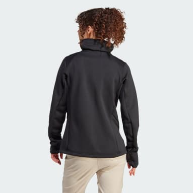 Frauen TERREX TERREX XPERIOR MEDIUM FLEECE-OBERTEIL Schwarz