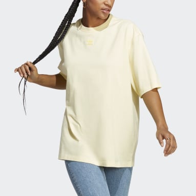 T-shirt Adicolor Essentials jaune Femmes Originals