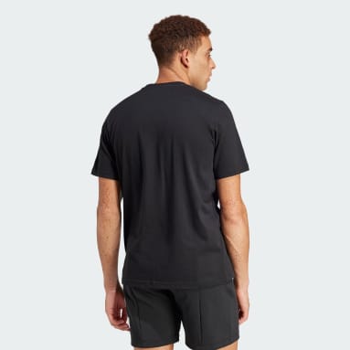 T-shirt Camo Linear Graphic Nero Uomo Sportswear
