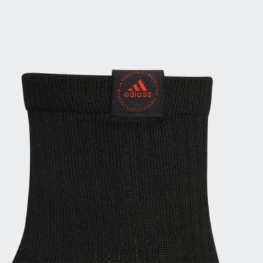 Men's Walking Black Cushioned Sport High Quarter Socks 3 Pairs