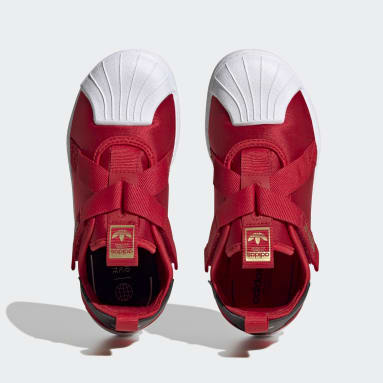 Chaussure Superstar 360 rouge Enfants 4-8 Years Originals