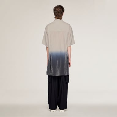 Y-3 DIP DYE SHORT SLEEVE LONG SHIRT