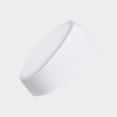Training White Alphaskin Wide Headband