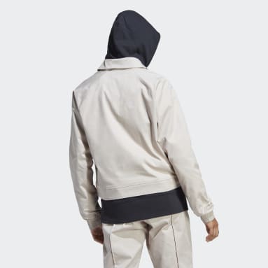 Veste de survêtement avec graphismes inspirés des cristaux de guérison Marron Femmes Sportswear