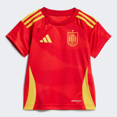 Miniconjunto Baby primera equipación España 24 Rojo Niño Fútbol