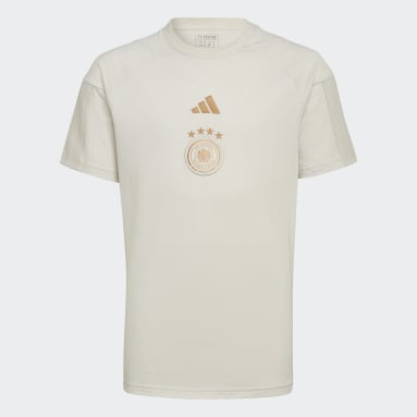 Youth 8-16 Years Football Germany Tiro 23 Cotton T-Shirt