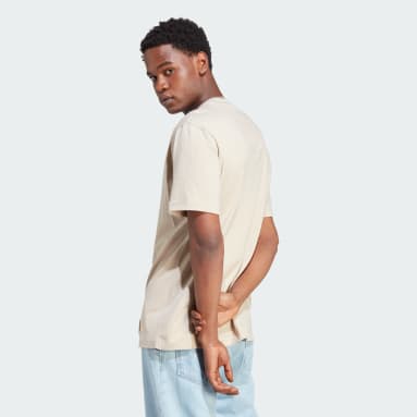 남성 sportswear Beige 라운지 티