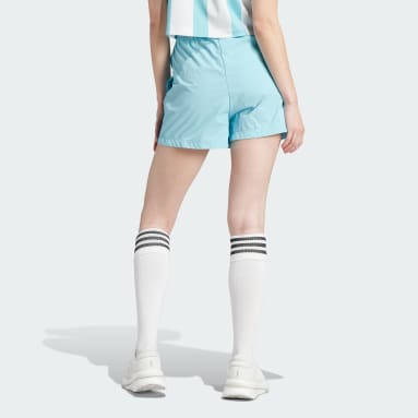 Women's Sportswear Turquoise Tiro Snap-Button Shorts