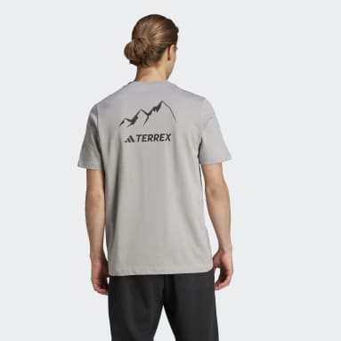 Men TERREX Grey Terrex Graphic MTN 2.0 Tee