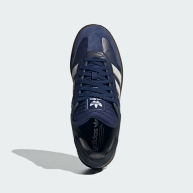 Adidas men navy blue running shoes 2025
