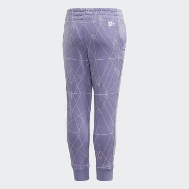 Girls sportswear Purple Frozen 2 Slim Leg Pants