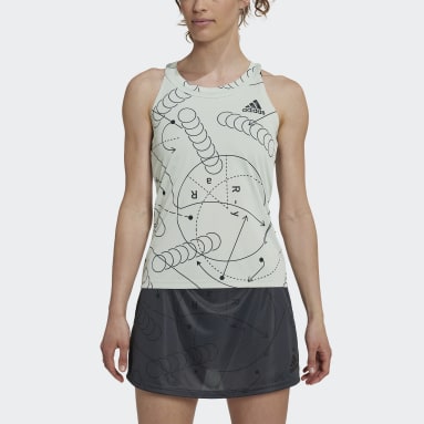 Club Tennis Graphic Tanktopp Grønn