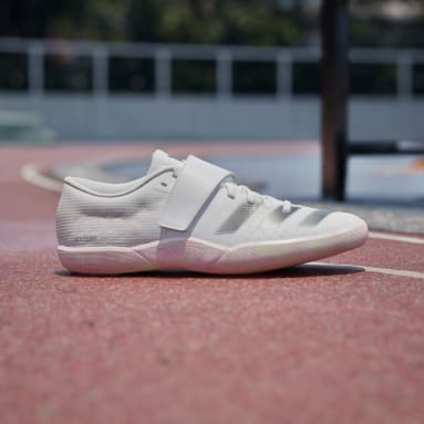 Zapatilla Adizero Throws Blanco Atletismo