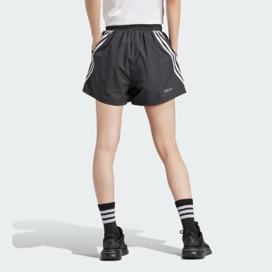 Women Sportswear Black Future Icons 3-Stripes Woven Shorts
