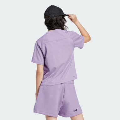 T-shirt Z.N.E. Pourpre Femmes Sportswear
