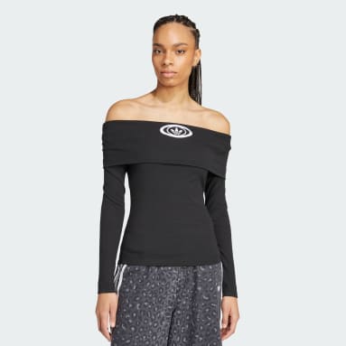 adidas Originals Off Shoulder Top
